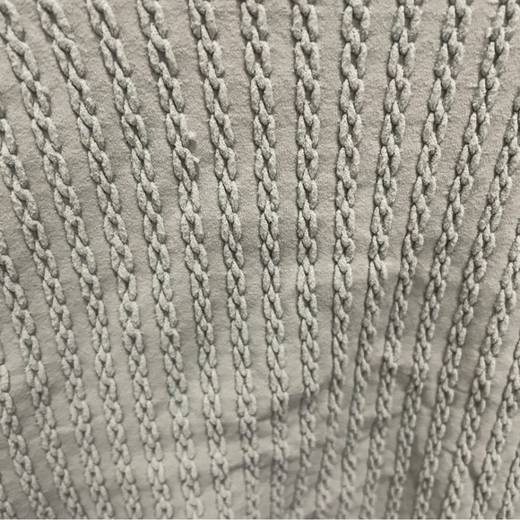 Free People Green Textured Long Sleeve Shirt - Picture 3 of 9